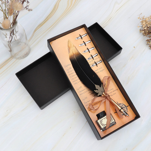Stationery Gift Retro Stainless Steel Nibs Dip Writing
