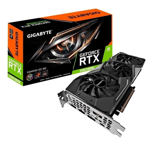 Tarjeta de video Nvidia Gigabyte  Gaming GeForce RTX 20 Series RTX 2060 SUPER GV-N206SGAMING OC-8GC OC Edition 8GB