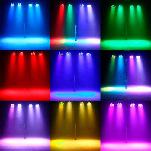 Canhão Led Iluminação 36x1 Watt Dmx 110/220v Marca Lorben