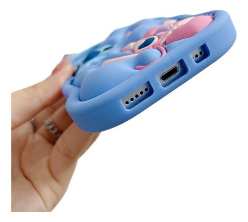 B Funda Genérica Stitch 3d For Samsung A53 S23 Ultra