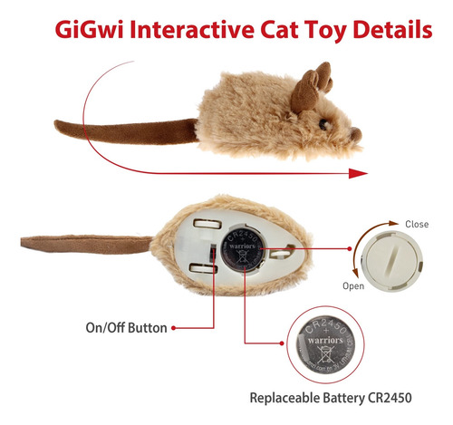 Juguetes Interactivos Para Ejercicio De Gatos Con Sonido Rea