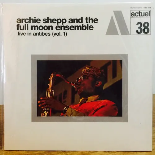 輸入2LP Archie Shepp &amp; The Full Moon E Live In Antibes 783824 BYG Records /00520 Archie Shepp And The Full Moon Ensemble – Live In Antibes (Vol. 1