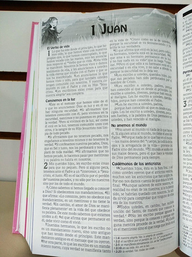 Imagen 10 de 10 de Biblia Princesa Para Niñas (6 A 9 Años) Nvi Tapa Dura Rosa