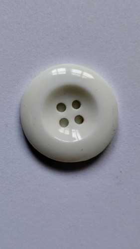 Botón Sacón T40 25,4mm Pack 100 Unidades Blanco
