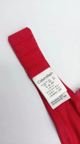 Paquete 2 Brasier Calvin Klein Sin Push Up