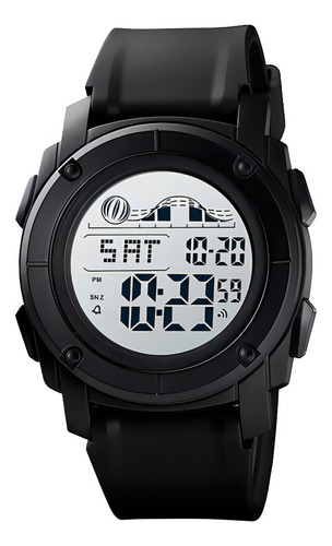 Reloj Skmei 1576 Original + Caja Metalica Color de la correa Negro Color del bisel Negro Color del fondo Blanco