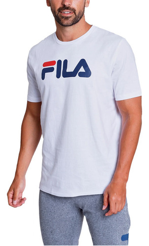 Fila Remera Lifestyle Hombre Basic Letter Bc-mar-rojo Cli