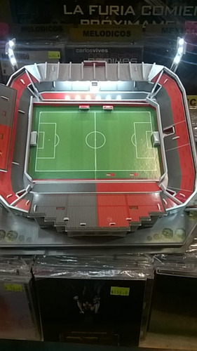 Maqueta Estadio 3d Armada !cancha De Newell's Old Boys