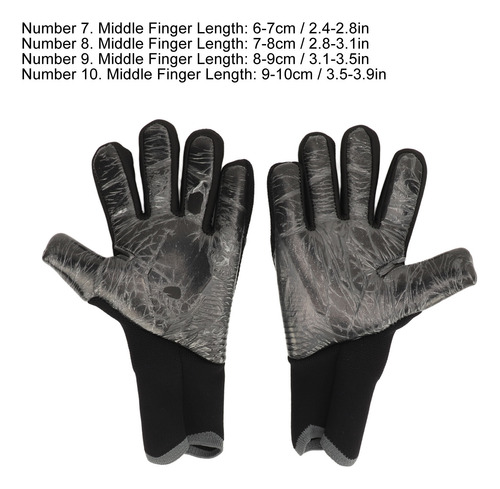 Guantes De Portero De Fútbol, 2 Piezas, Antideslizantes, De