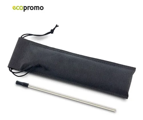 Pitillo Reutilizable Metalico Personal Ecológico X 2 Uni