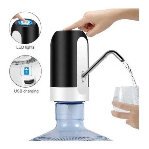 Dispensador De Agua Electrico Para Botellon Recargable