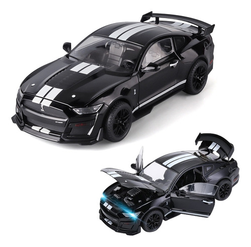 Ford Mustang Cobras Shelby Gt500 Miniatura Metal Coche 1/18