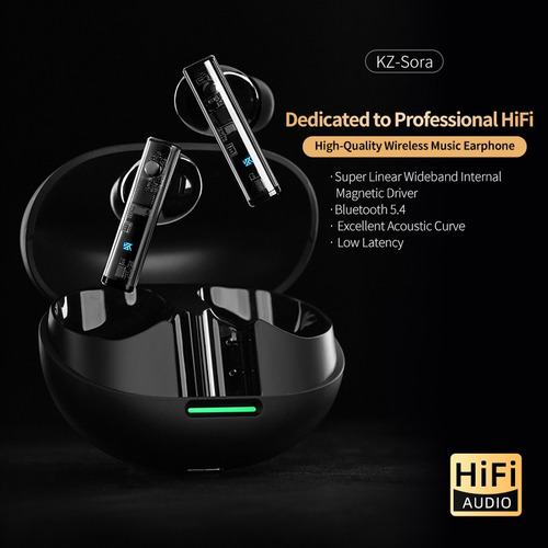 Audífonos In-ear Inalámbricos Kz Sora Bluetooth 5.4 Con Mic