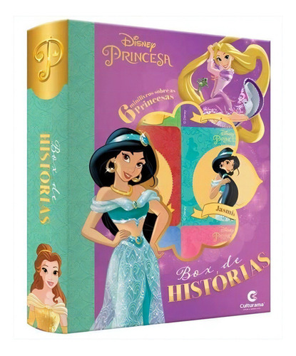 Box De Livros De Histórias Princesas 6 Livrinhos - Culturama