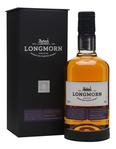 Whisky Longmorn Speyside Single Malt 700ml. Con Estuche