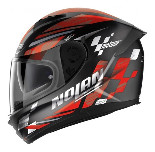 Casco Integral Con Lentes Nolan N60-6 Moto Gp 55 Mate