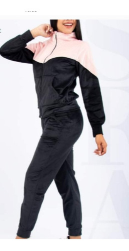 Conjunto Deportivo Para Damas De Terciopelo Algodón