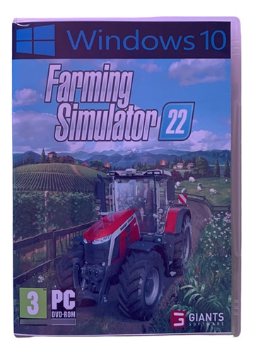 Farming Simulator 22 Jogo De Pc (mídia Física)