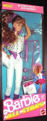 Midge Barbie Y Las All Stars - 1989