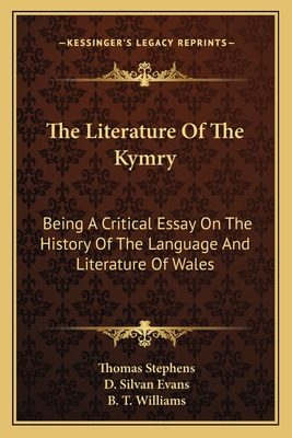 Libro The Literature Of The Kymry: Being A Critical Essay...