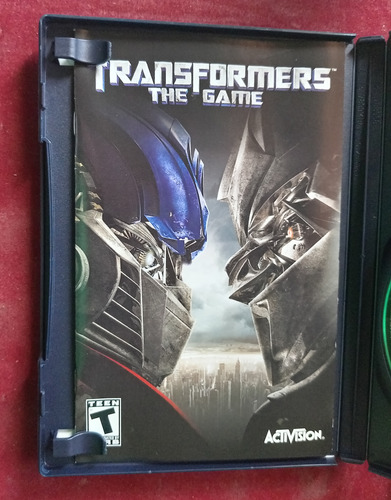 Transformers: The Game ( Playstation 2 Ps2 ) 10v \(^o^)/ (Usado)