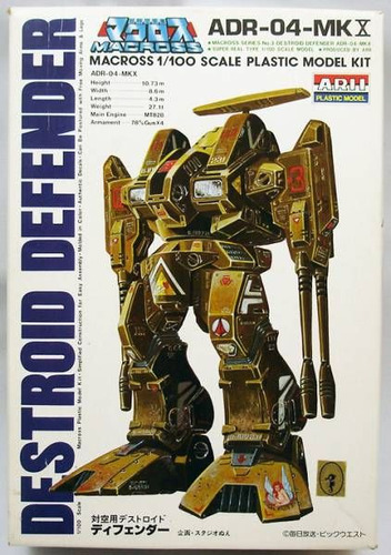 Arii 1/100 Robotech Macross Destroid Defender Adr-04-mk