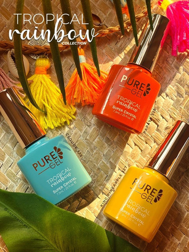 Imagen 2 de 10 de Esmalte Semipermanente Pure Gel Original Super Crystal