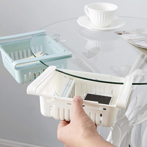 Imagen 6 de 9 de Pack X5 Canasto Organizador Colgante Para Heladera Extensibl