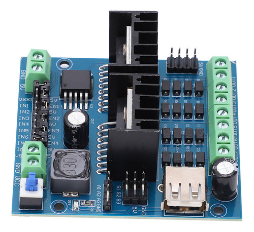 Módulo Driver Board L298n, Motor Automático Inteligente De 4