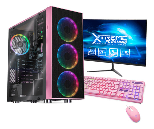 Xtreme Pc Gaming Intel Core I7 16gb Ssd 500gb Monitor 23.8