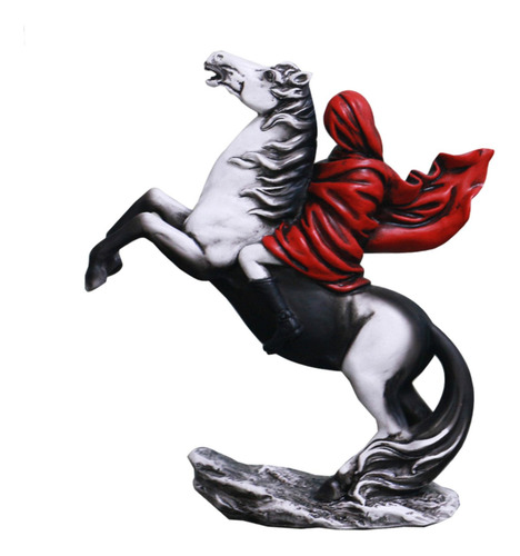 Figura De Caballero, Escultura, Adorno De Escritorio,