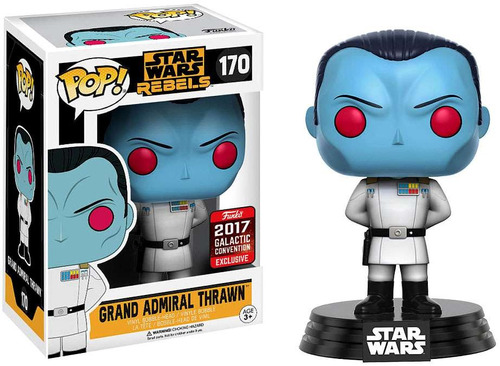 Funko Pop! Star Wars Gran Almirante Thrawn Vinilo Cabezones