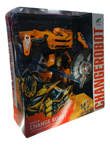 Transformers Articulado Bumblebee Carro Camaro Robot