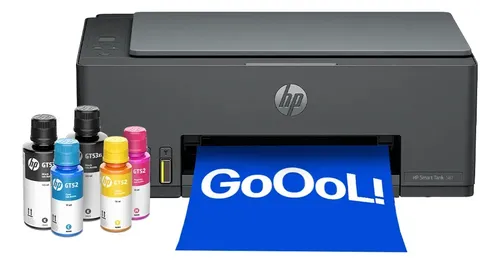 Impressora multifuncional HP Smart Tank 581 Colorida 1 USB 2.0 de alta velocidade (dispositivo); 1 porta Wi-Fi 802.11b/g/n; 1 Wi-Fi Direct - 100 a 240 VCA
