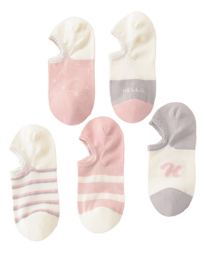 12 Pares Calcetines Mujer Panchita Invisible Algodón 231-2
