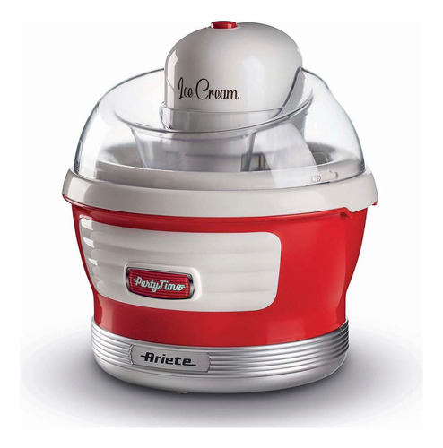 Sorveteira Ariete Party Time 1,5l Retrô Vermelho 12w 127v