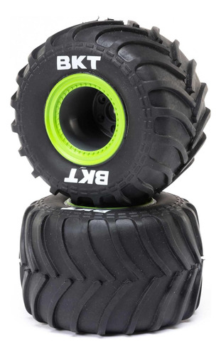 Losi Neumáticos Mt Verde Beadlock Premount2 Mini Lmt Los4104
