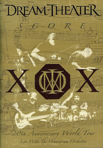Dream Theater - Score 20th Anniversary [2dvd] Importado Lacr