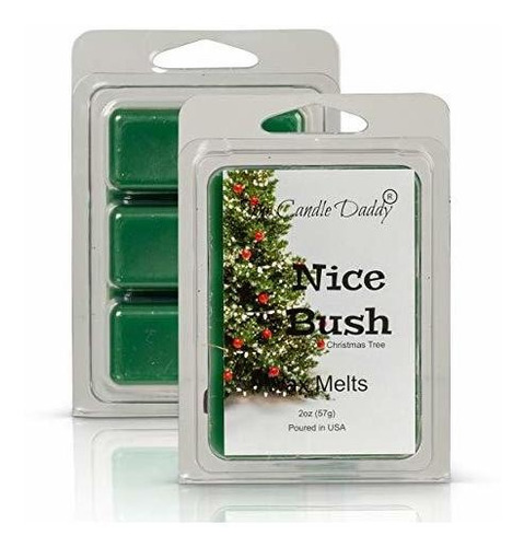 The Candle Daddy Nice Bush Aroma De Abeto Azul Pino Cubos De