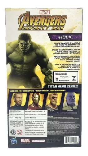 Marvel Avengers - Marvel Avengers Infinity War Hulk Figurine, E0571