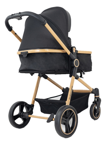 Carrinho Ivy Gold Travel System Galzerano Com Bebê Conforto