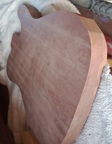 Cuerpo Para Guitarra Telecaster Caoba Africana Luthier