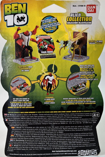 Ghostfreak Spectral New Ben 10 Alien Collection Bandai