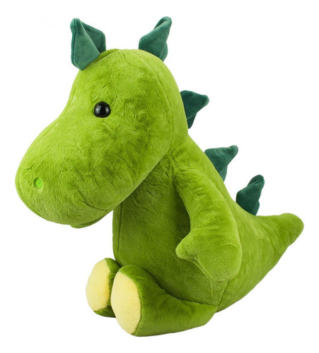 Dinossauro De Pelúcia Dino Verde Presente Fofinho Fofo 22 Cm