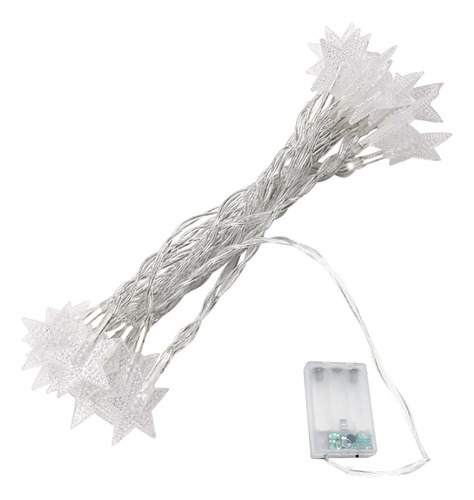 Cadena De Luces Con Forma De Estrella De Cinco Puntas, 5 M,