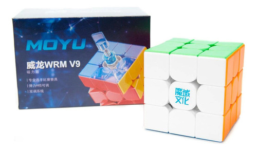 Cubo Rubik Moyu 3x3 Weilong Wrm V9 Magnetico Estandar