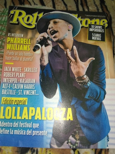 Revista Rolling Stone Especial Lollapalooza N204 
