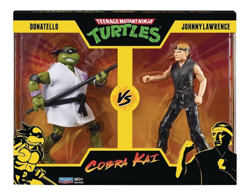 Tortugas Ninja Vs Cobra Kai: Leonardo Vs Johnny Lawrence