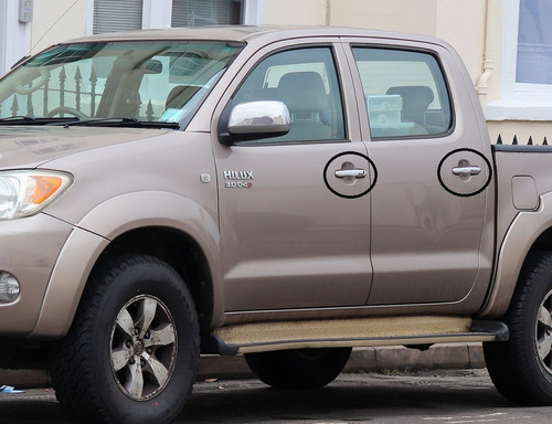 Embellecedores De Manijas De Puertas Toyota Vigo