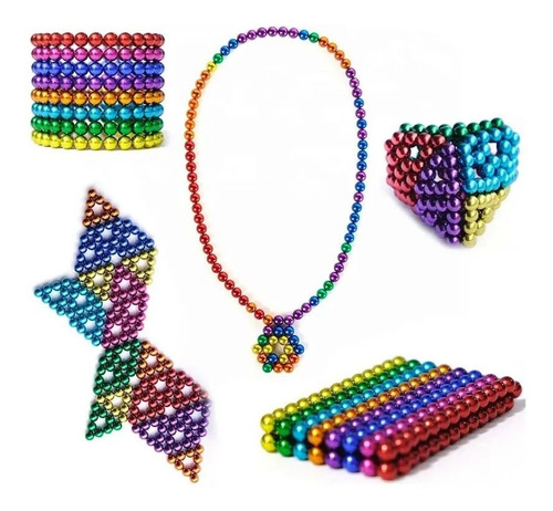Imagen 2 de 2 de Bolitas 216 Pcs Colores
